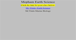 Desktop Screenshot of mephamearthscience.org
