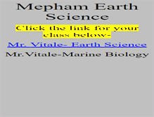 Tablet Screenshot of mephamearthscience.org